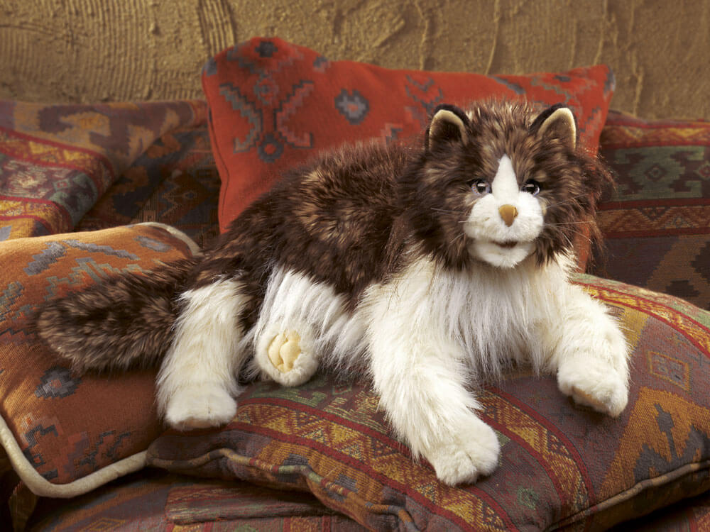 Folkmanis-Handpuppe-Katze