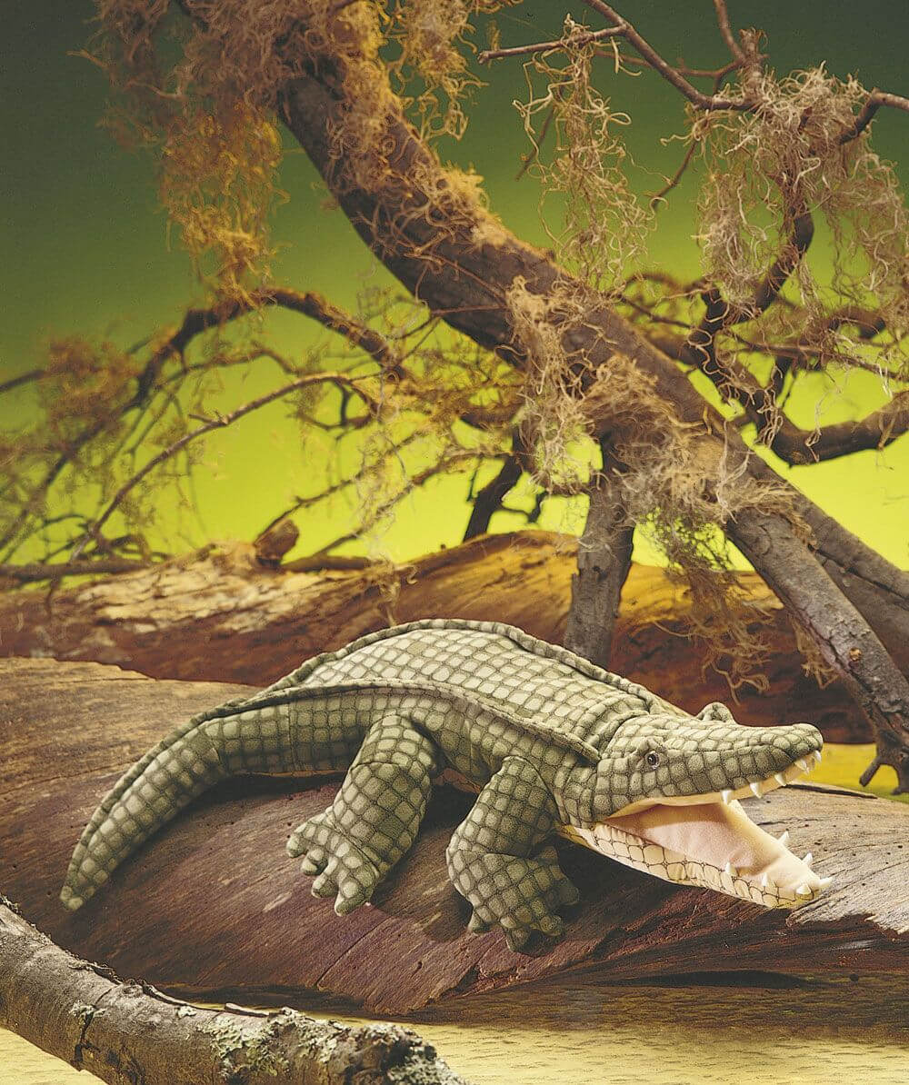 Alligator-handpuppe