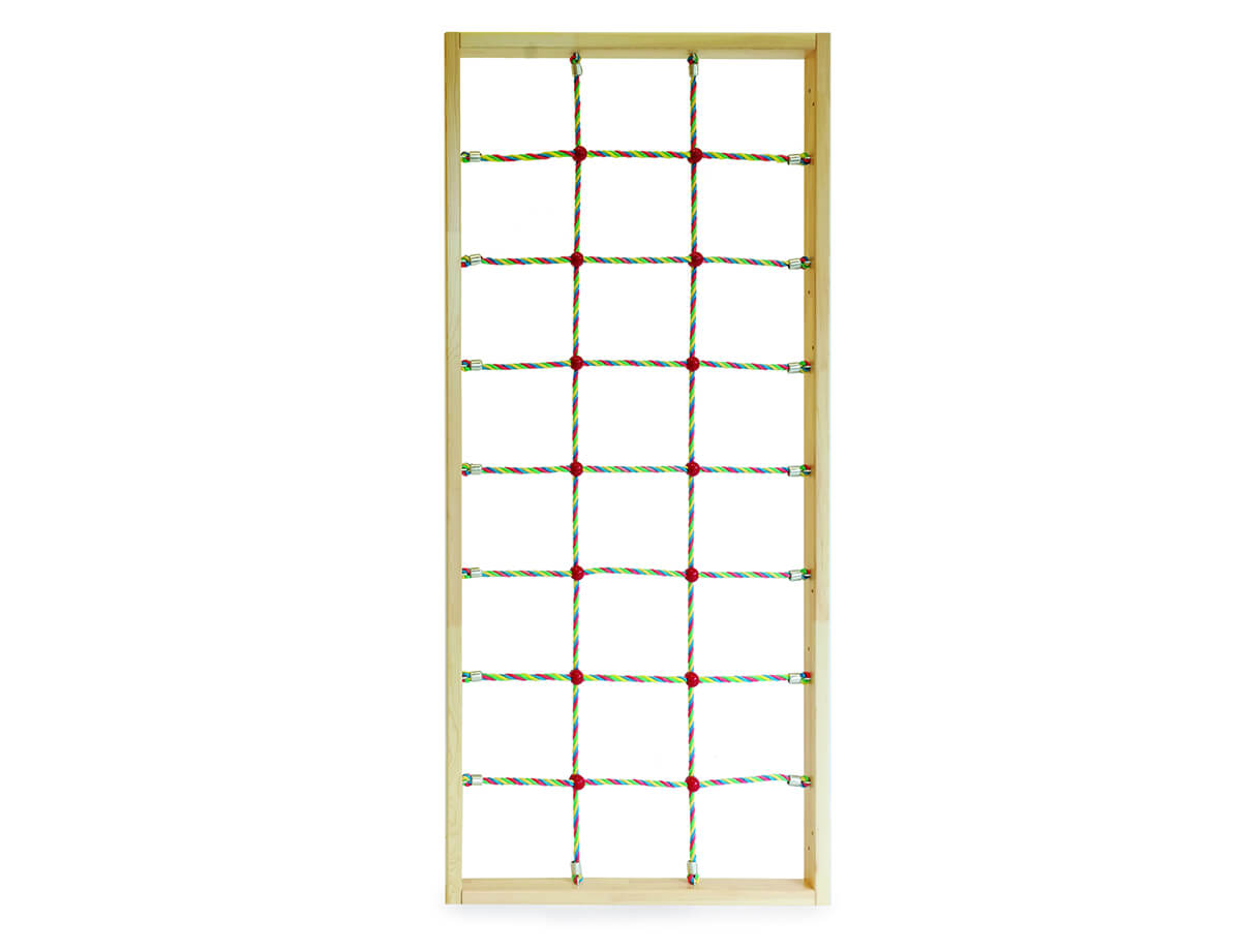Turnwand-Element-Kletternetz