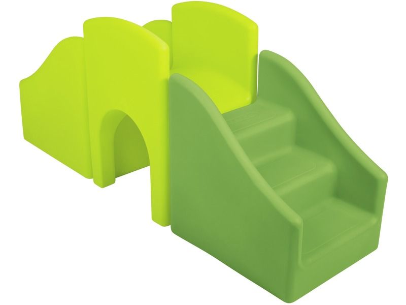 Krabbelbrcke mit Rutsche und Treppe -kita spiele