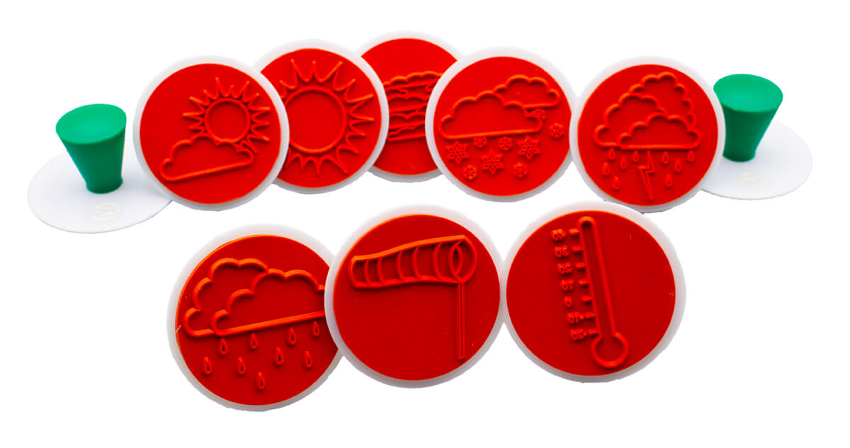 Wetterstempel-Set