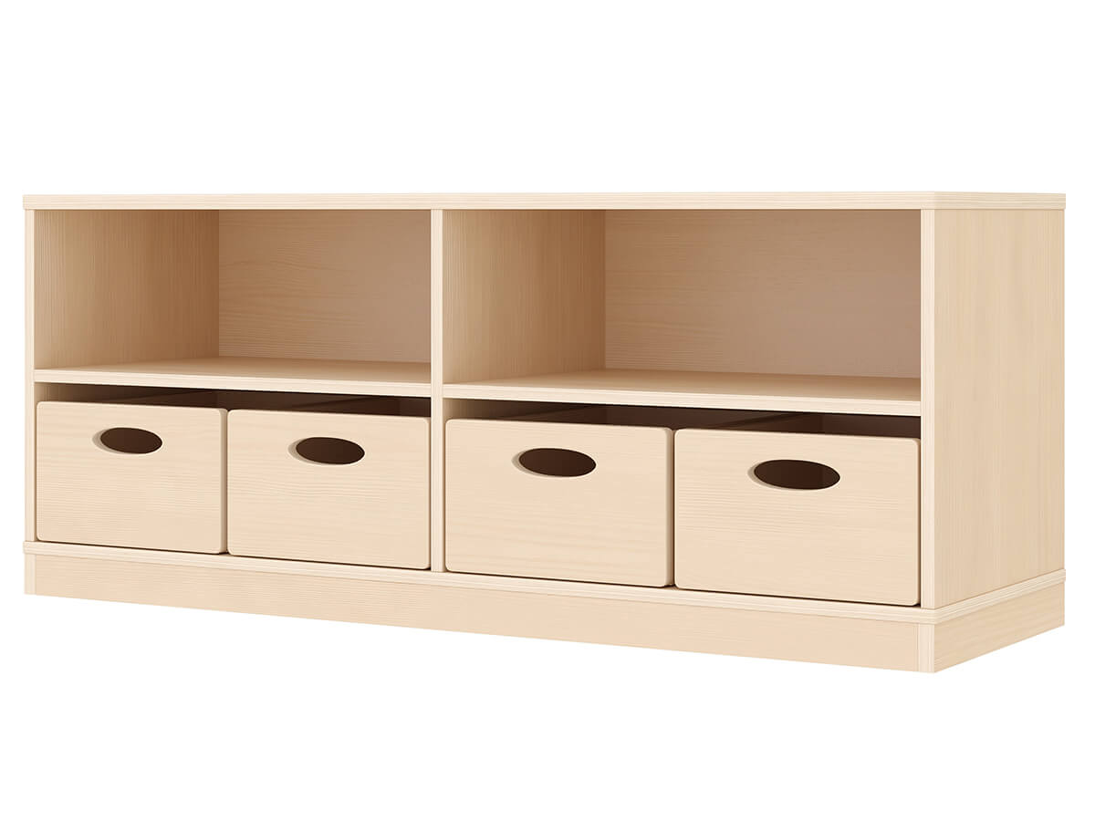 Kindergarten--moebel-Doppel-Regalschrank