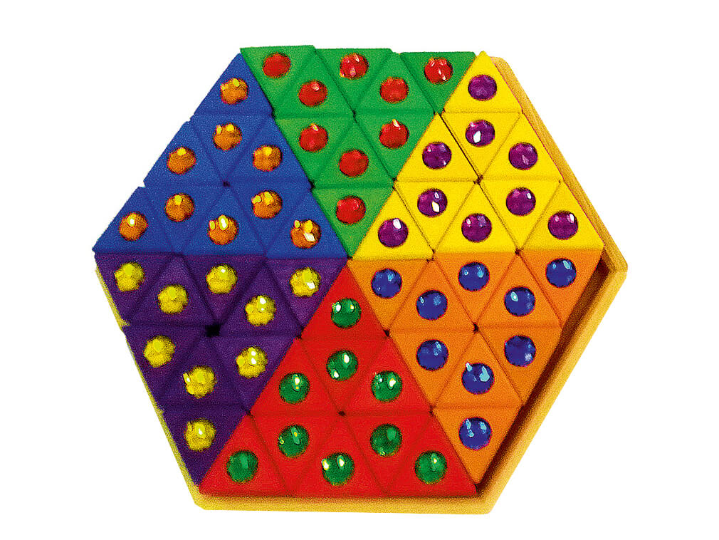 Dreiecke mit Funkelsteine