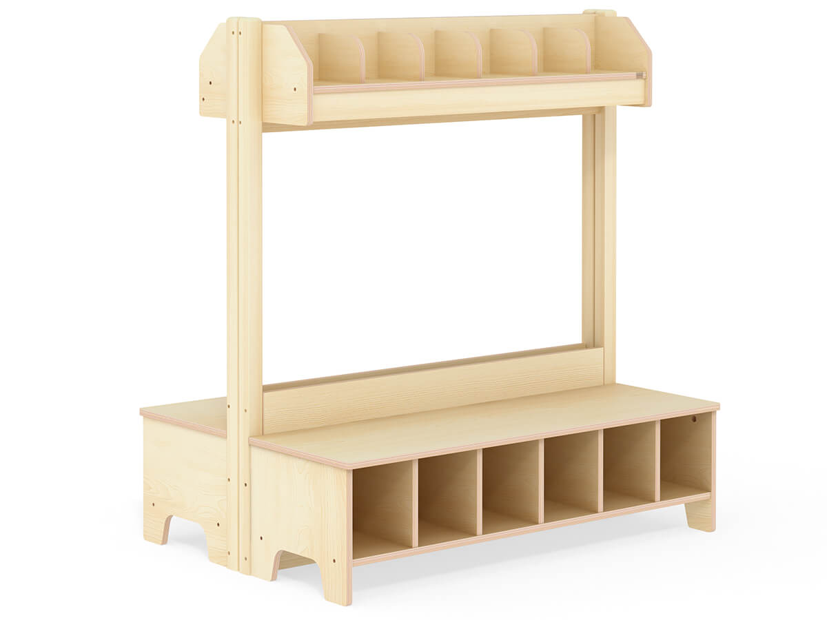 Kindergartengarderobe-doppelt
