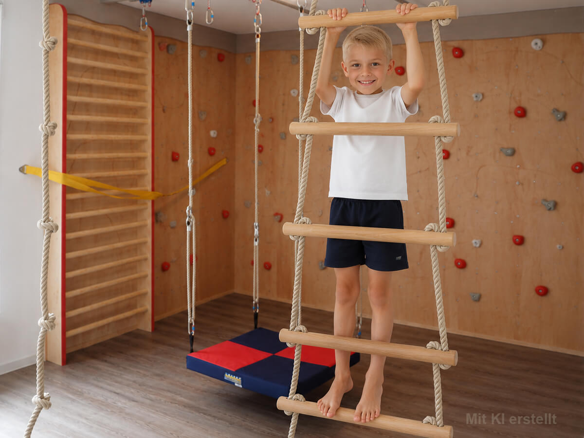 Strickleiter-kinder-turnen