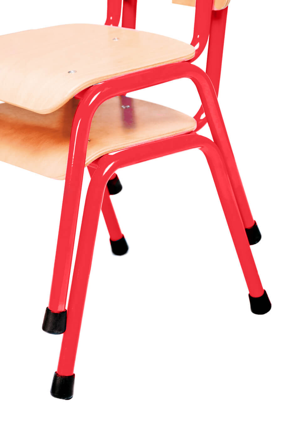 stapelstuhl-kita-rot-metallbeine stabelbare-kinderstühle