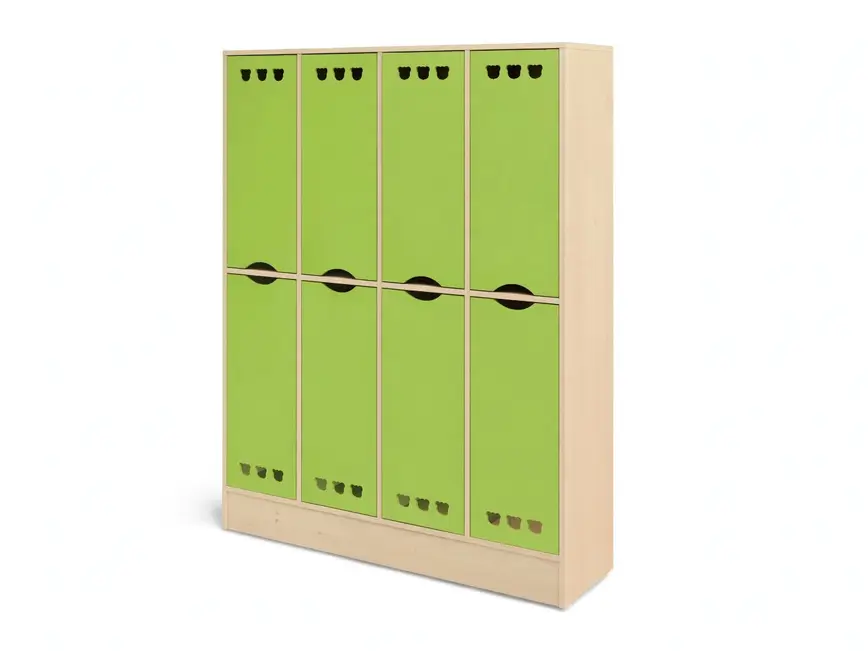 Kita-Garderobe-gruen
