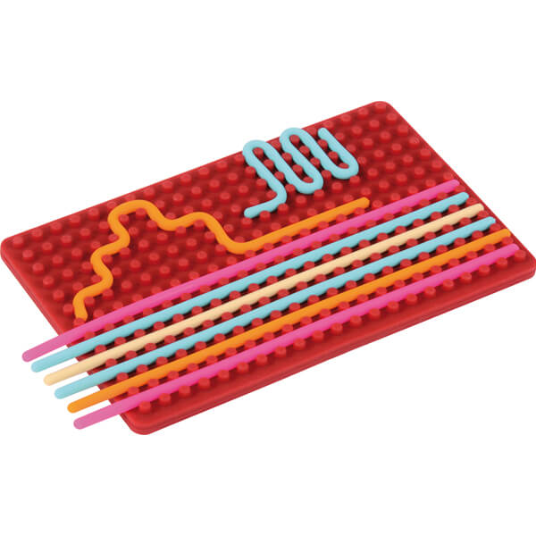 Senso-Board – Fädelspiel für Motorik & Sensorik - 5er Set