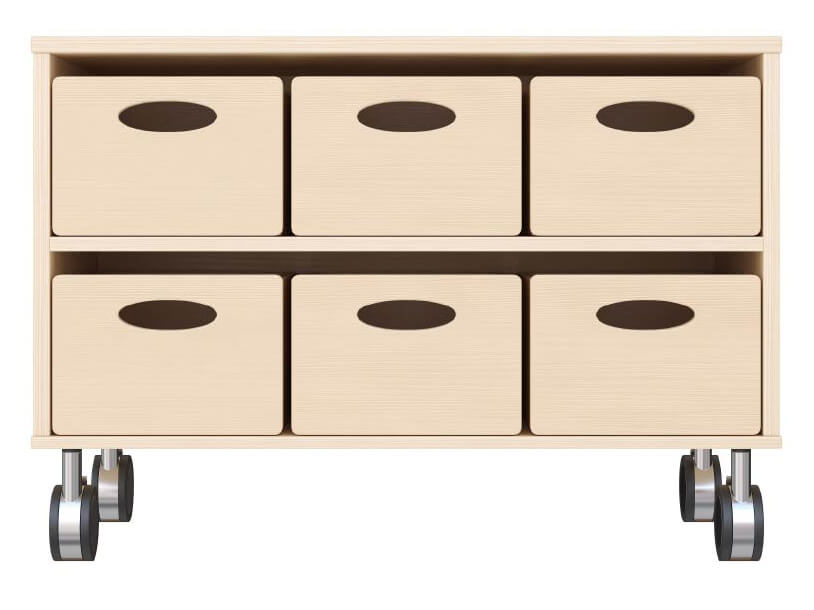 regalschrank-6-faecher-rollen