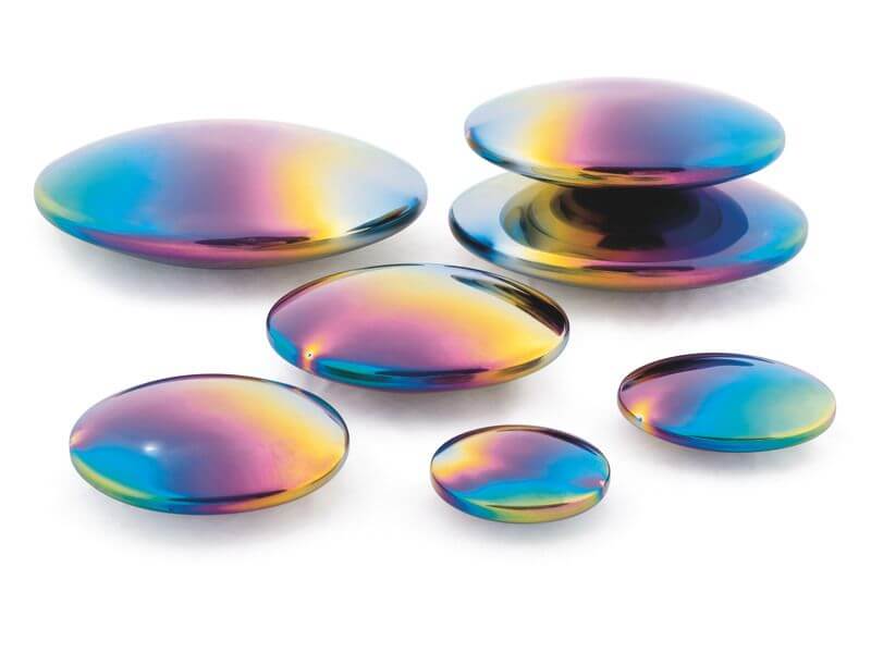 Stapelsteine aus Edelstahl "Rainbow"