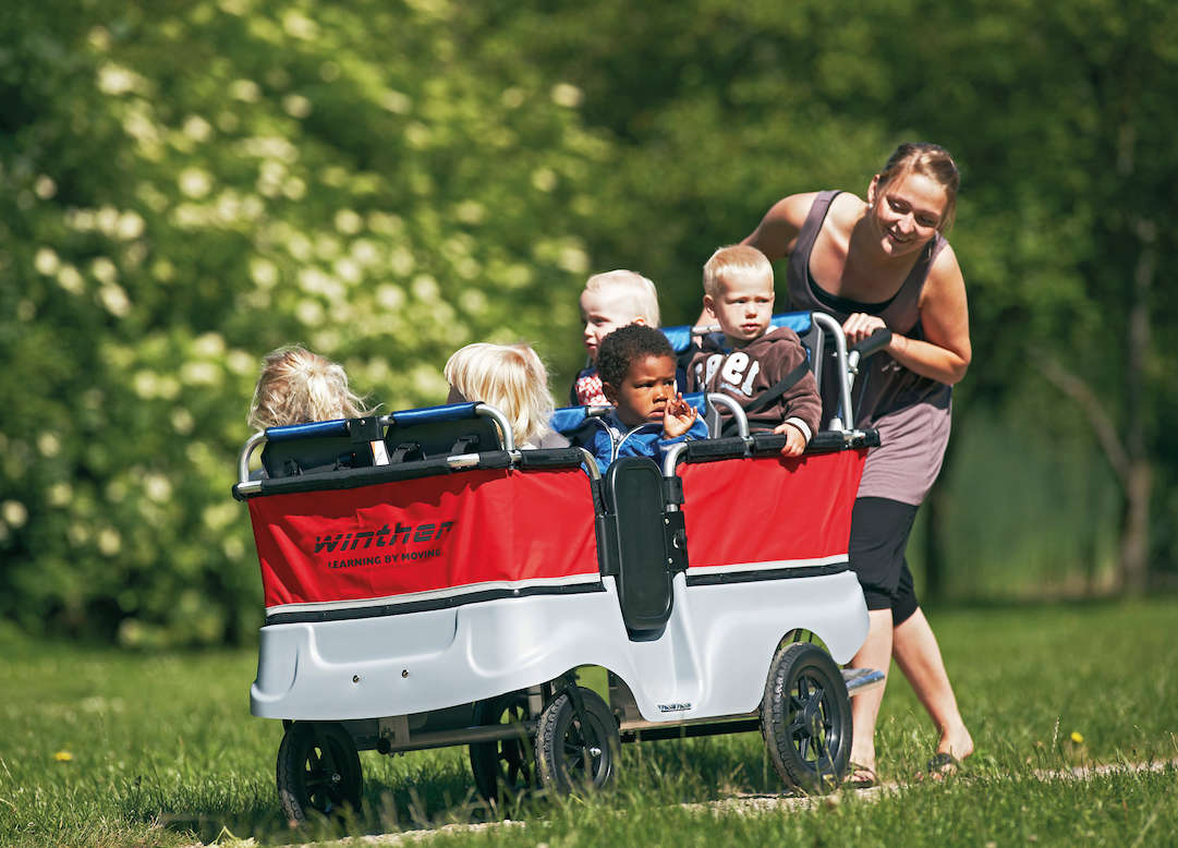 WINTHER-Kinderbus-Krippenwagen