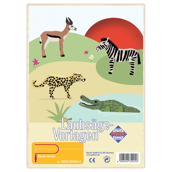 Laubsägevorlage-Wildlife-II