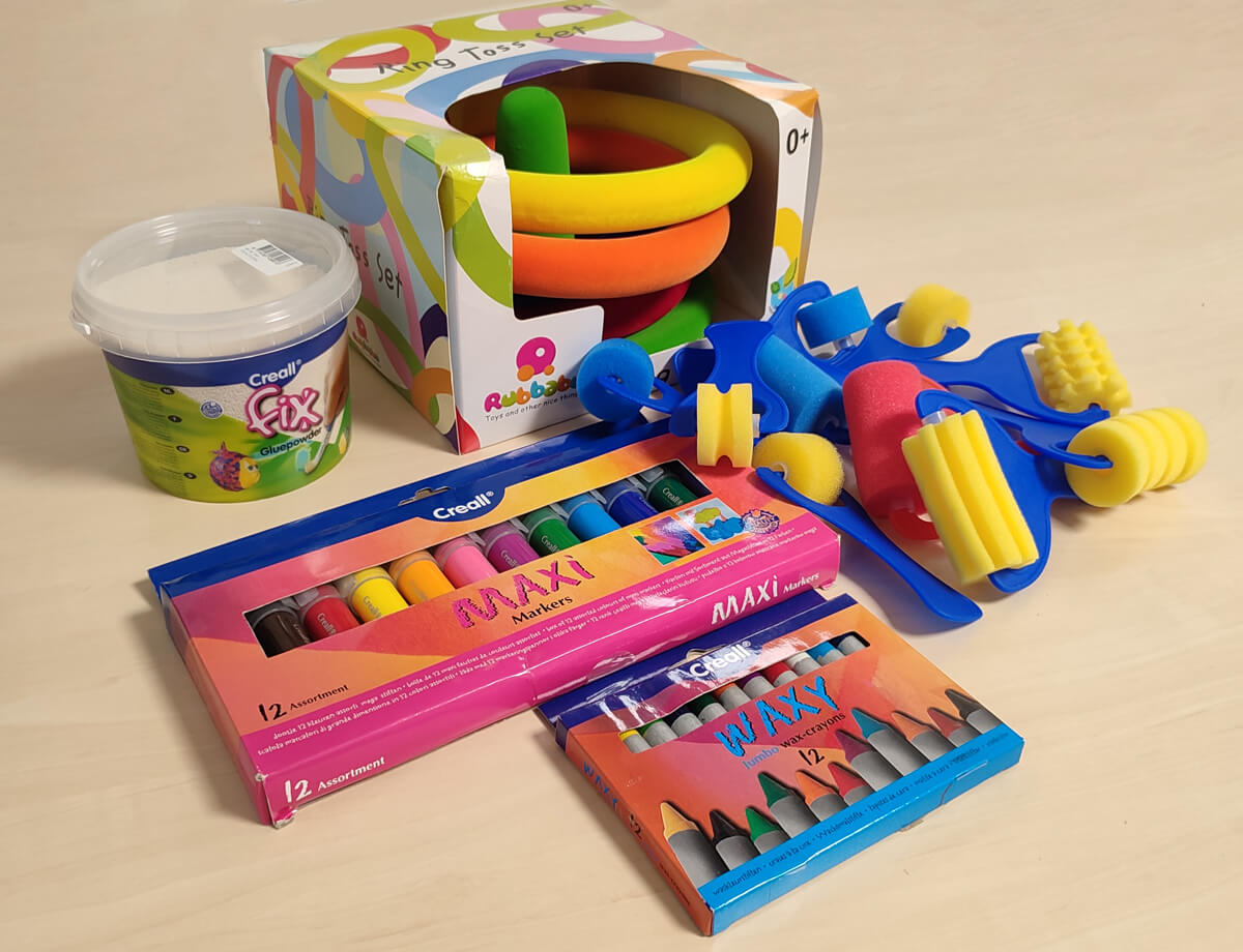 Spiel- und Kreativset für Kinder