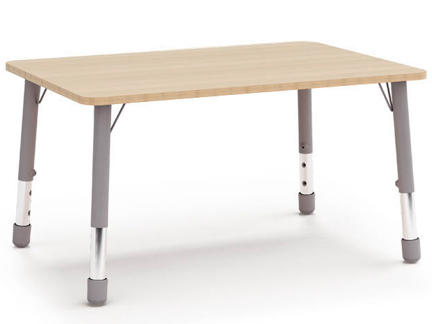 Rechtecktisch 138 x 69 cm - höhenverstellbar