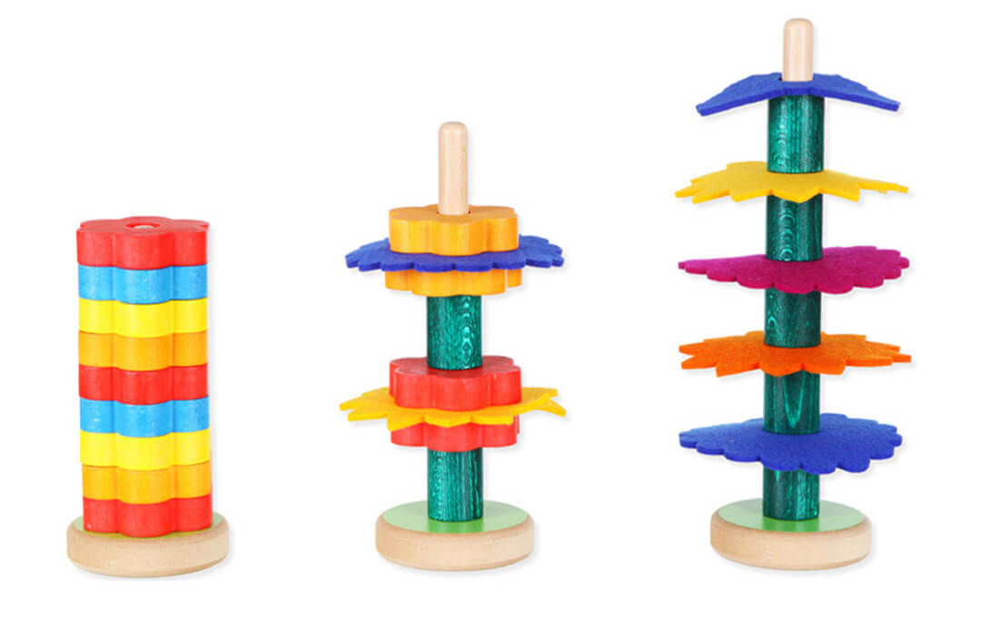 Kindergarten-Steckspiel
