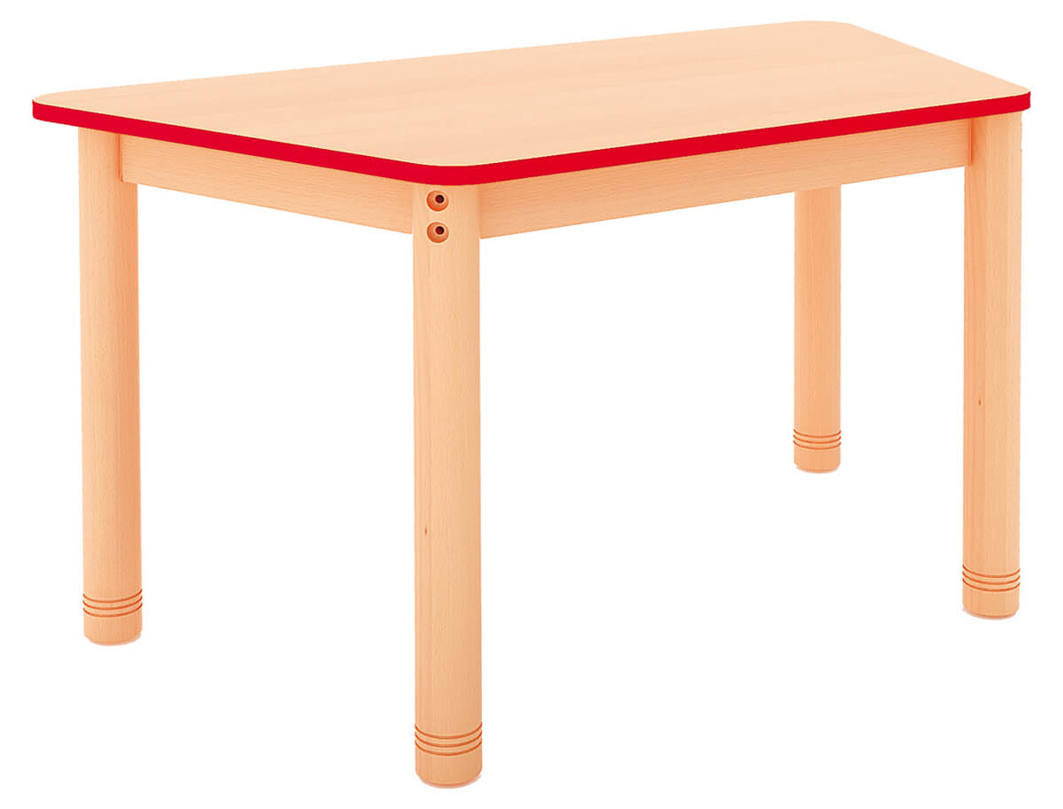 Höhenverstellbarer Trapeztisch