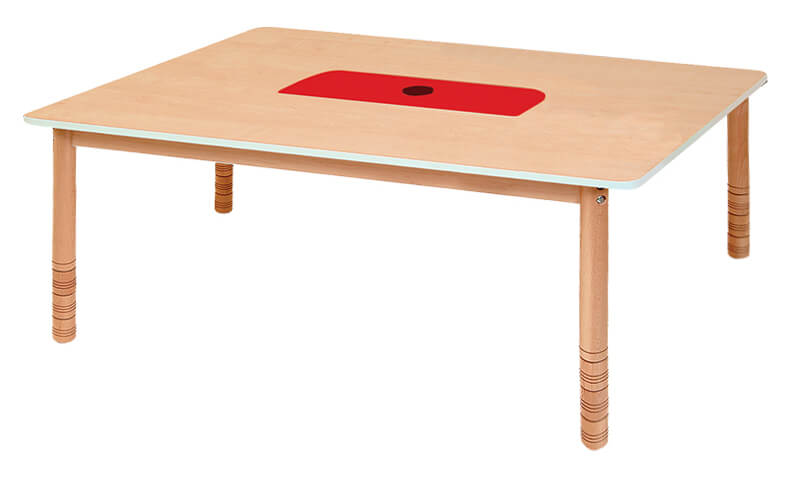 Kindergarten Maltisch mit Staufach