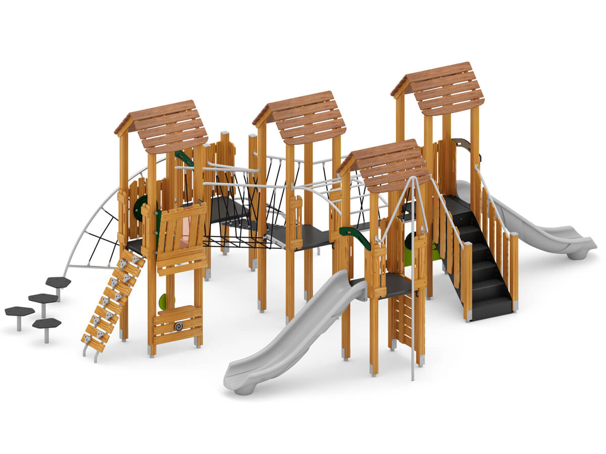 Spielanlage-mit-Rutsche-xxl