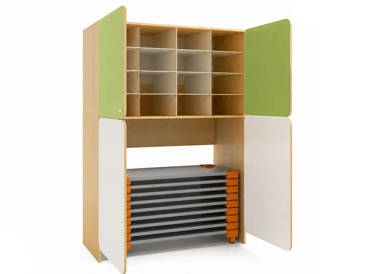 Stapelliegen-schrank