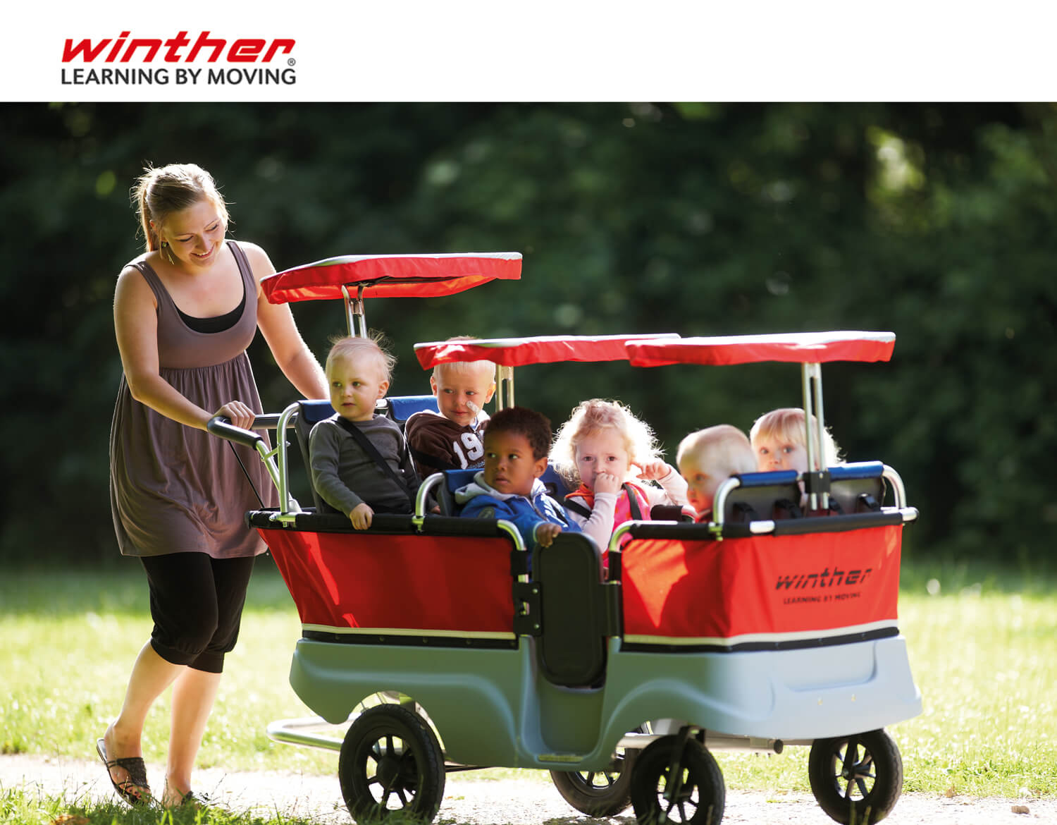 WINTHER-Turtle-Kinderbus-Basic-für-6-Kinder