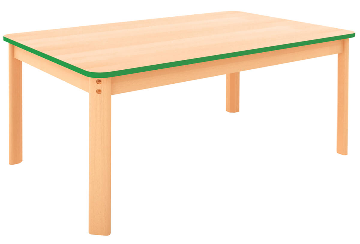 Kindergartentisch rechteckig, 120x75cm