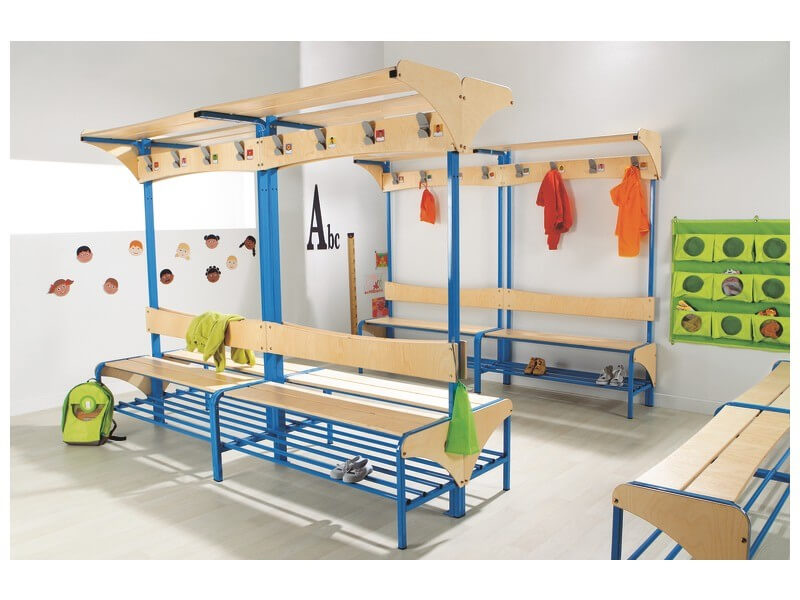 Kindergarten-Garderoben-Moebel-haidig Kita-Garderoben-Möbel