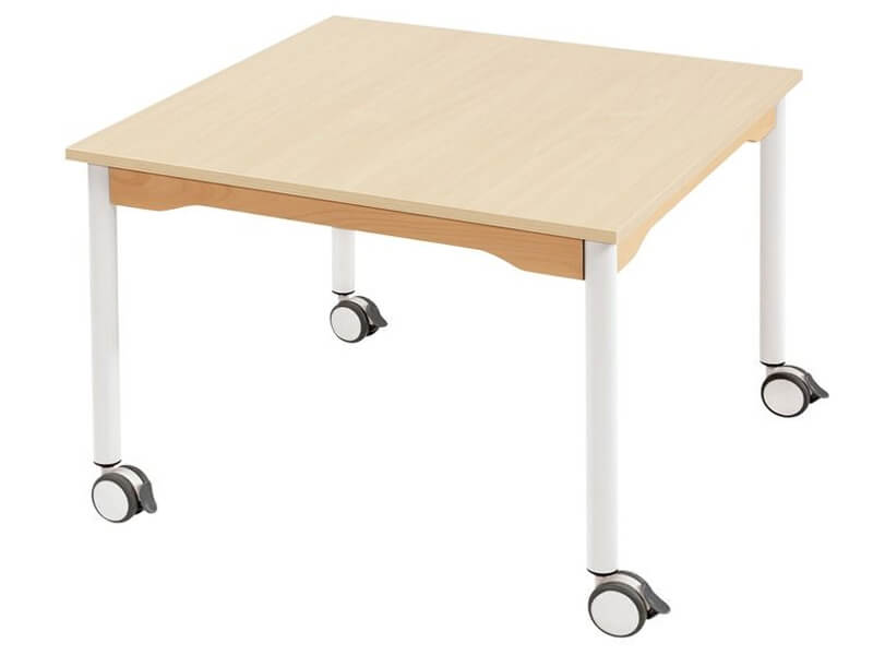Mobiler Schreibtisch 80 x 80 cm