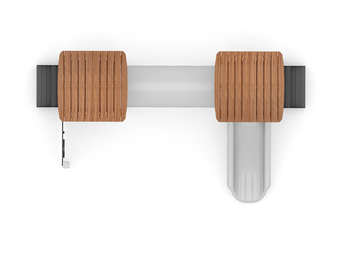 Doppelturm Spielanlage für U3/Kleinkinder