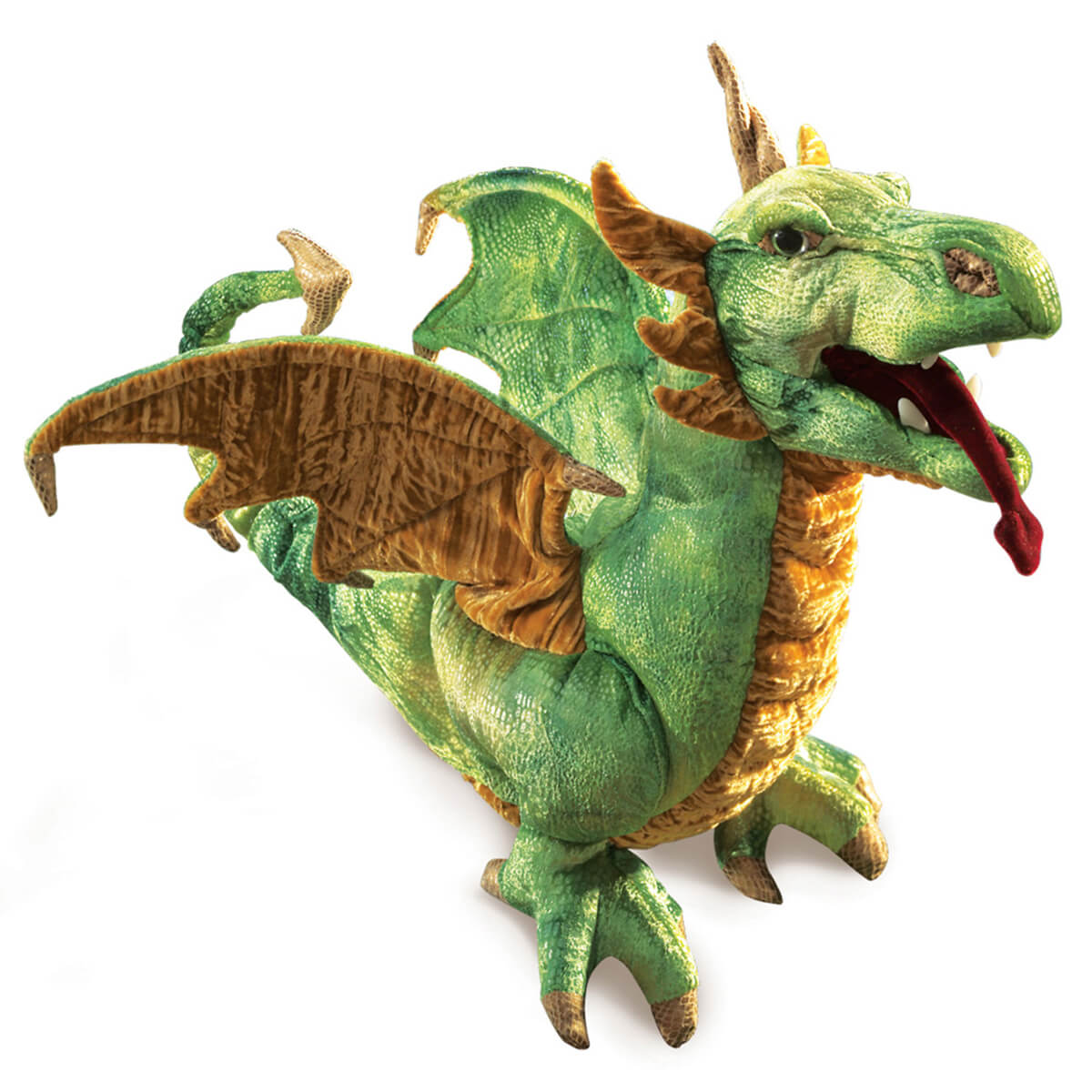 Folkmanis-Handpuppe-Drache