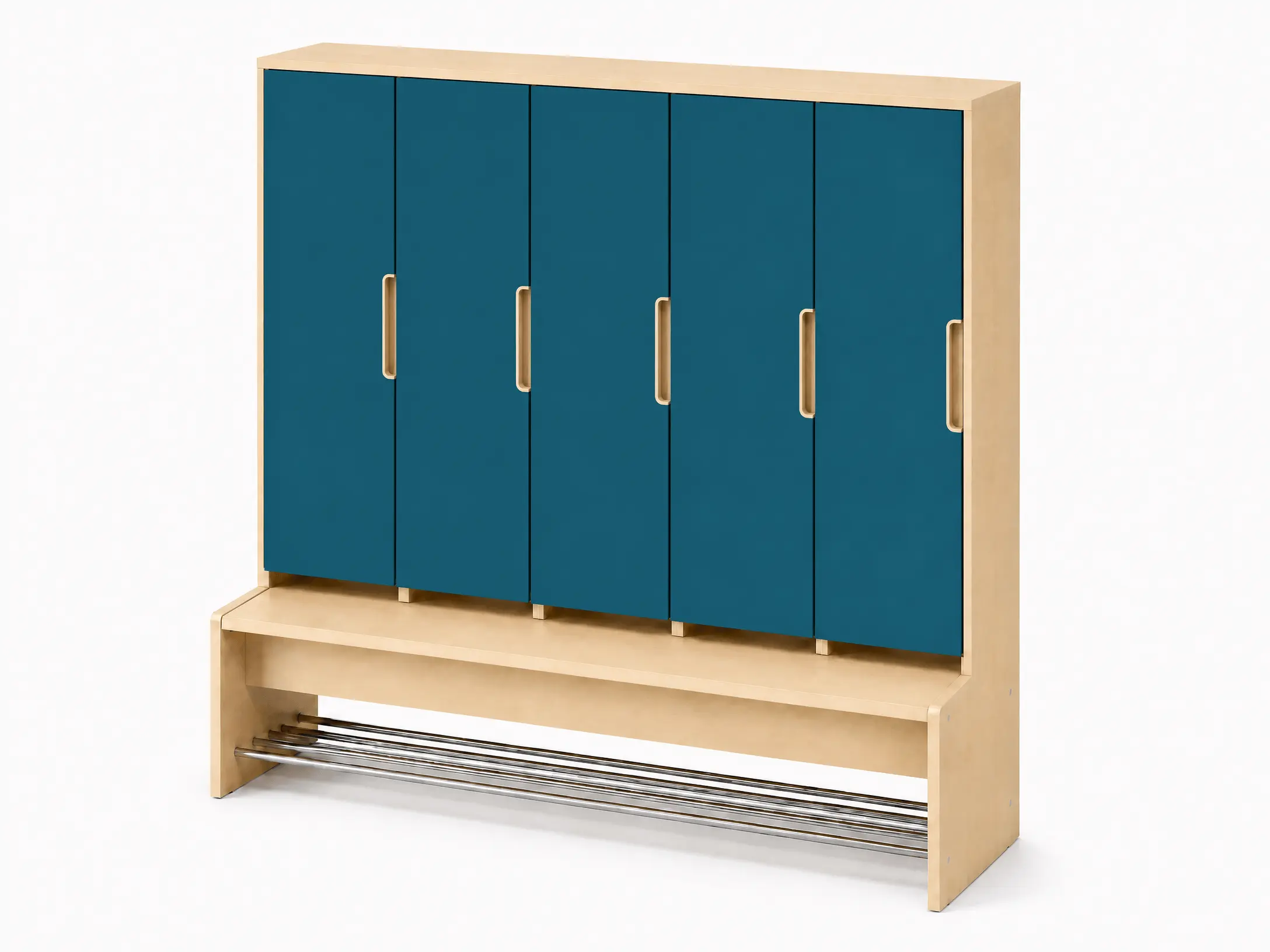 kita-garderobe-petrol-5-kinder