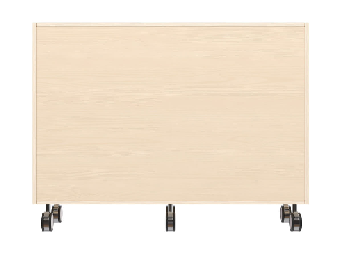 Regalschrank mit 20 Materialkästen und 2 Fächern