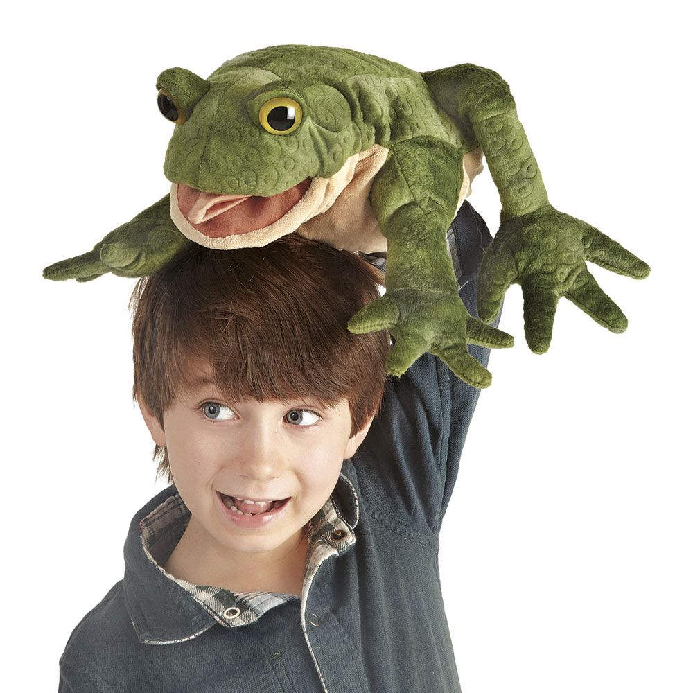 Folkmanis-Handpuppe-Kröte