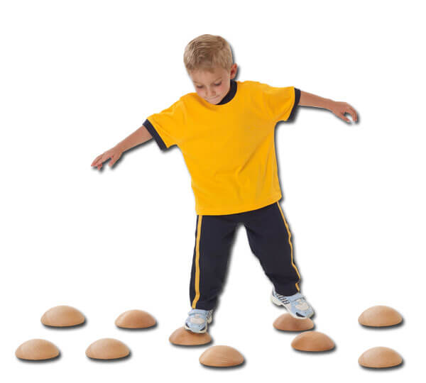 Halbkugeln-für-Balanceübungen