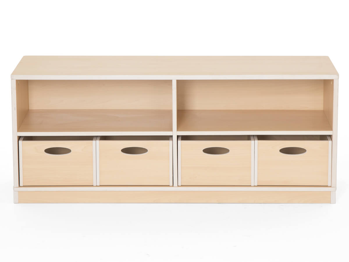 Doppel-Regalschrank-mit-4-Materialkeasten