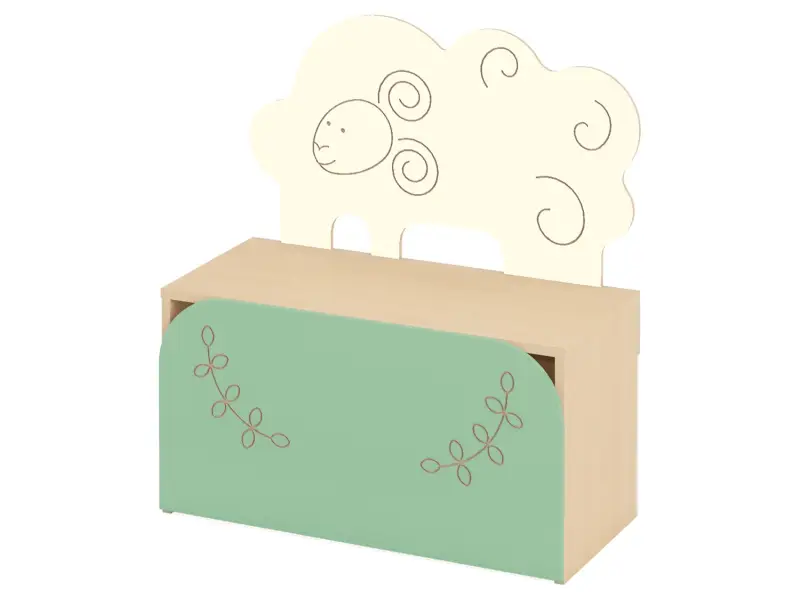 wandregal-kuh-kinderregal-holz
