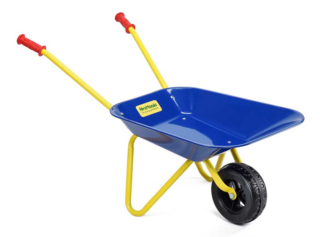 Kinder-Schubkarre aus Metall – Kindergarten & Kita