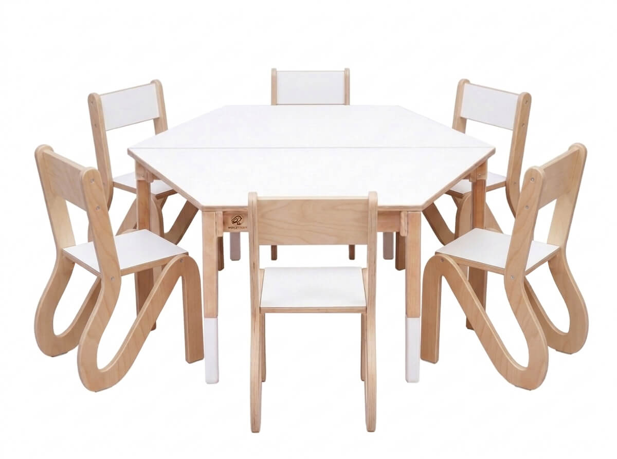 Sitzgruppe-hannah-2-Trapeztische-6-Stuehle