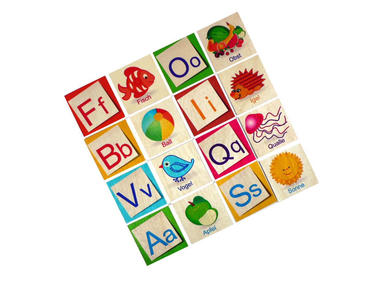 Buchstaben-Memory-ABC