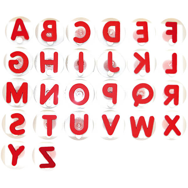 Riesenstempel "Buchstaben", 26-tlg. Set