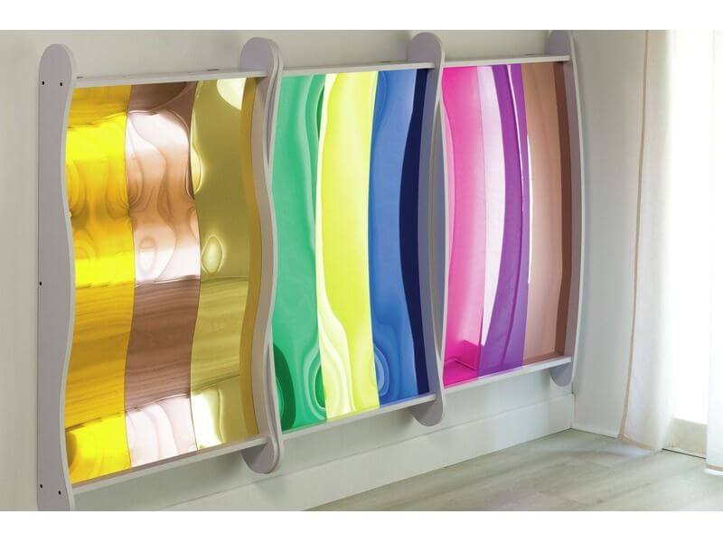 Verzerrungsspiegel-farbig