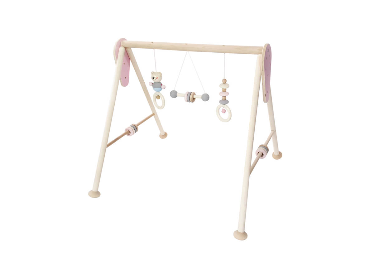 Höhenverstellbares-Spieltrapez-rosa