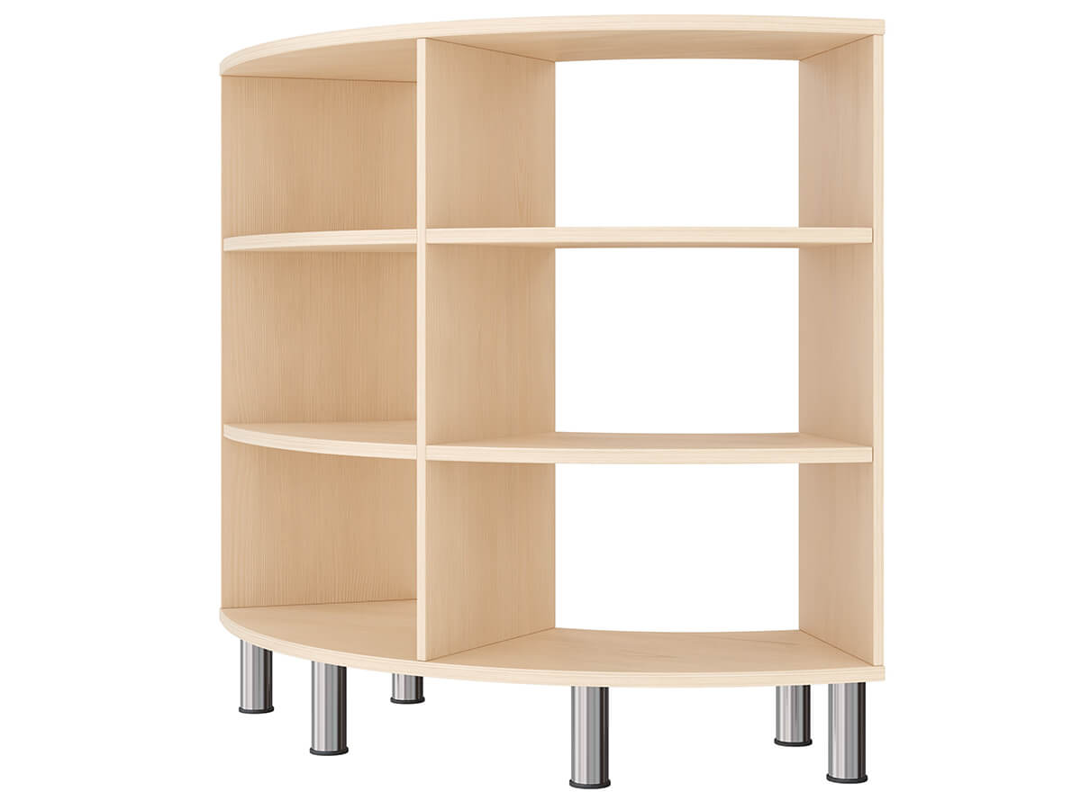 Viertelkreis-Regal-(100x79x39-cm