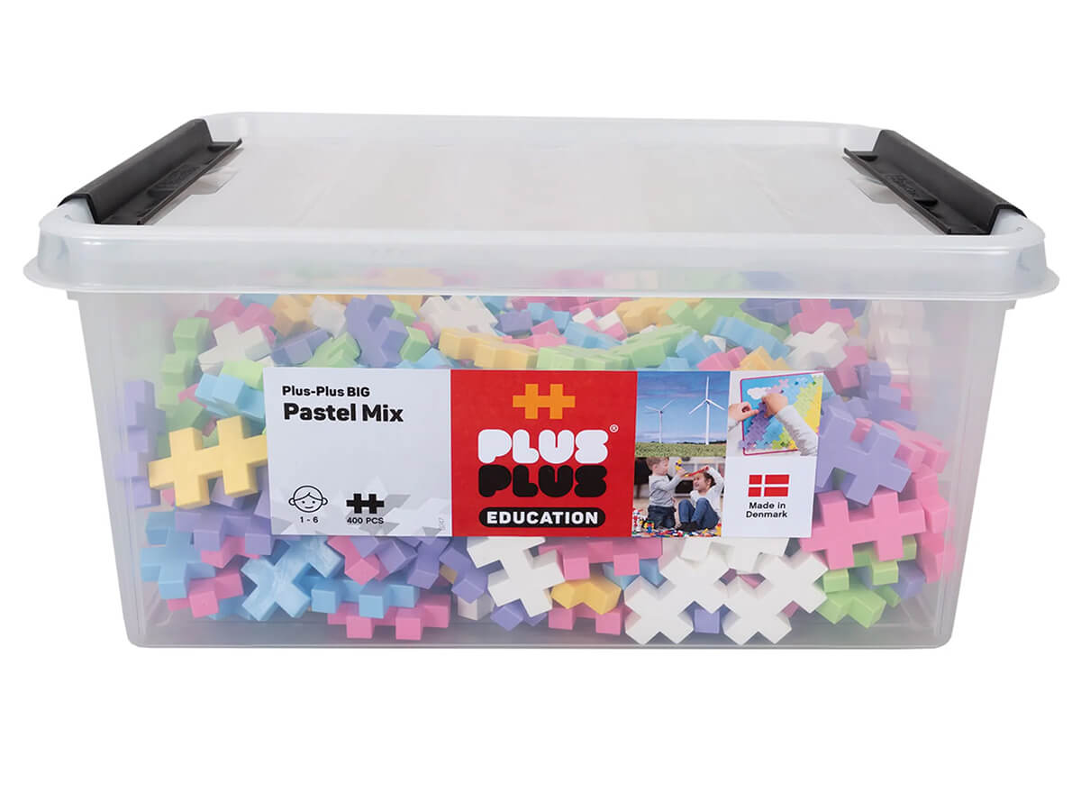600 Pastellfarben Bausteine 