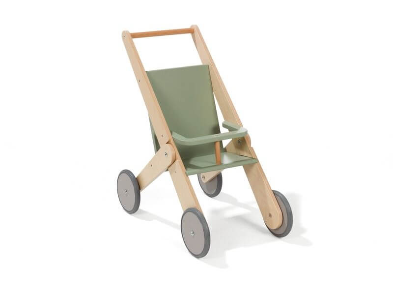 Puppen- & Lauflernwagen aus Holz  Kippsicher & robust