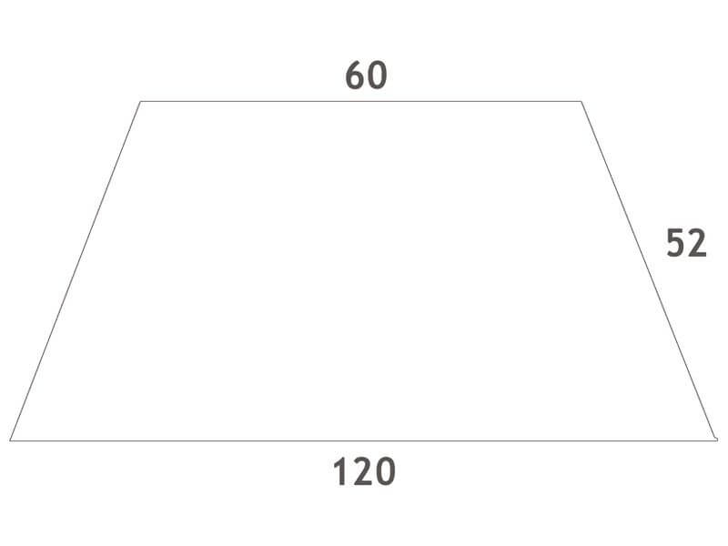 Trapeztisch 
