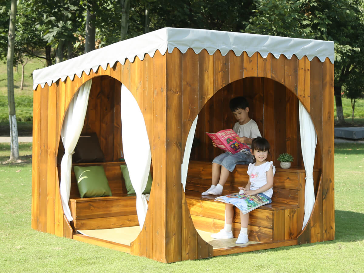 Outdoor-Chillout Lounge für Kindergarten