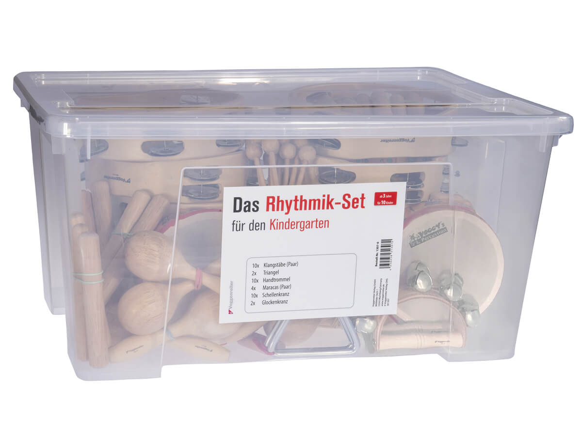 Rhythmik-Set in Transportbox