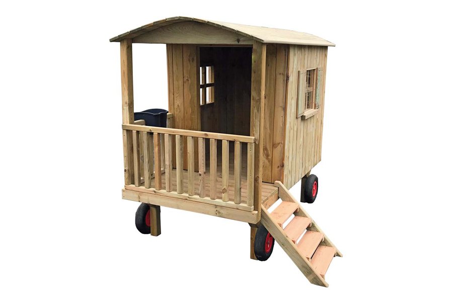 Kita-Spielhaus-Zirkuswagen