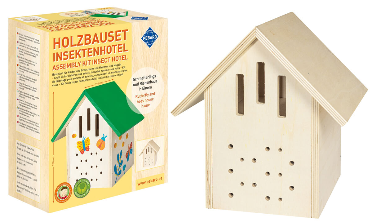 Holzbausatz Insektenhotel