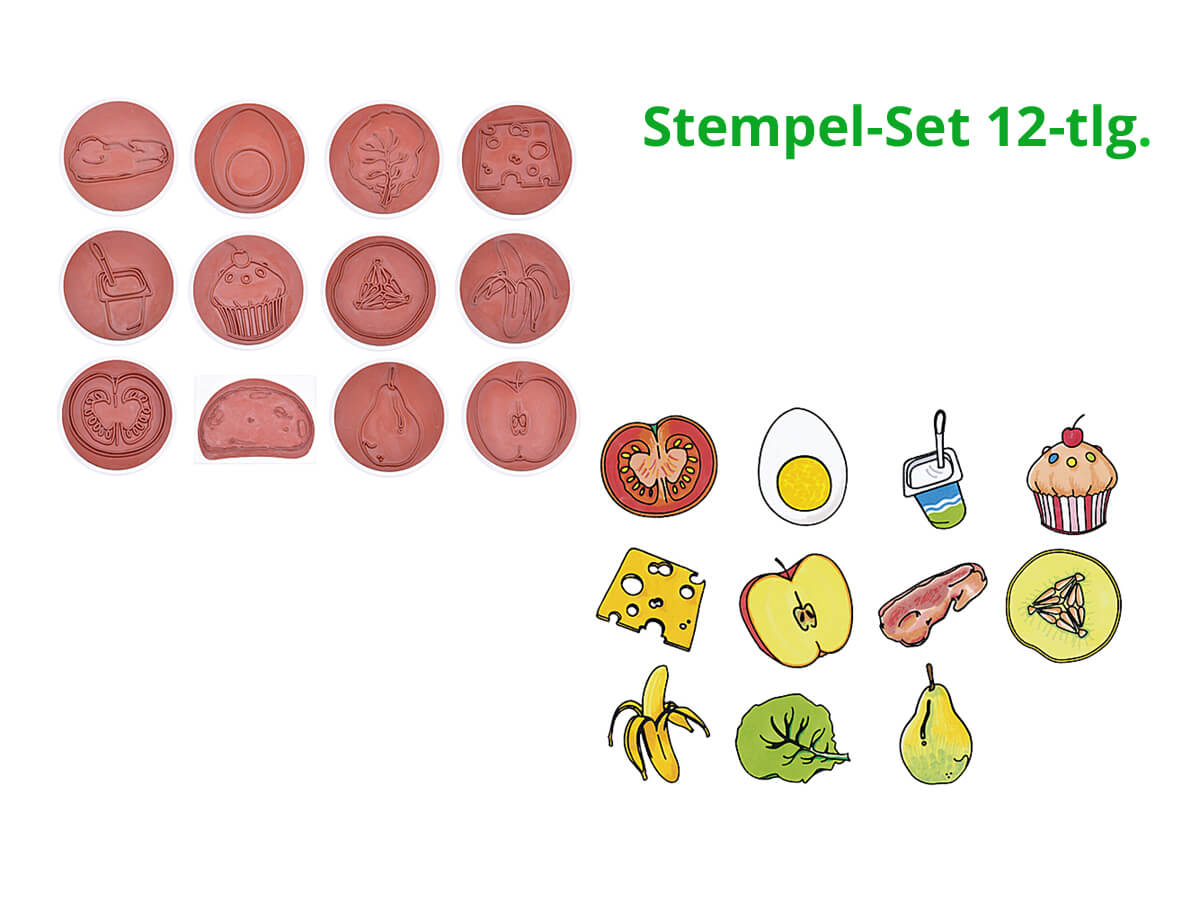 Stempelset-Gesunde-Lebensmittel